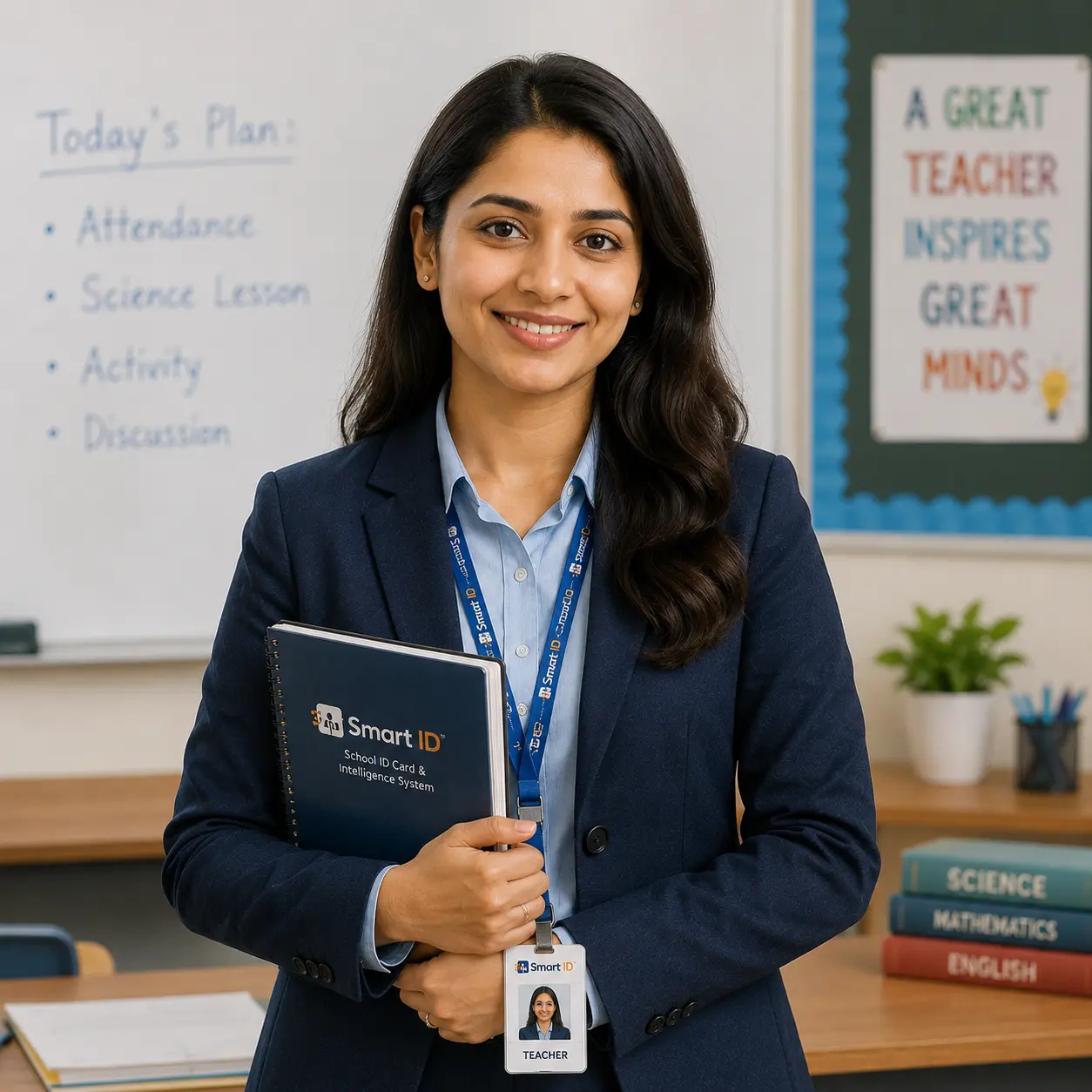 Teacher using Smart ID